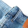 MONTAGUT Men's Retro Washed Straight-Leg Jeans