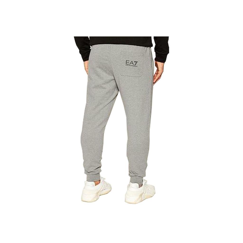 Emporio Armani Ss22 Solid Color Letter Print Slim Fit Casual Pants Men Bottoms Gray 8NPPC3PJ05Z3900