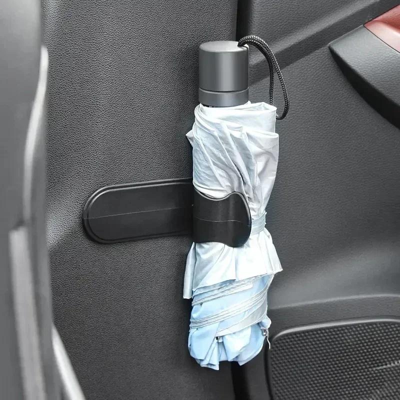 NEW 1/2pcs New Car Umbrella Holders Trunk Storage Organizer Hook Umbrella Mounting Bracket Interior Auto Accessories