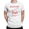 Camiseta Unisex Groenlandia No Está a la Venta Camisetas de Algodón Puro Camiseta Vintage de Manga Corta con Cuello Redondo Camiseta Talla Grande