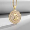 Ancient Roman Coins Fashionable and Versatile Round Pendant Necklace