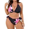 Women's Two-Piece Bikini Set Plus Size Split Swimsuit