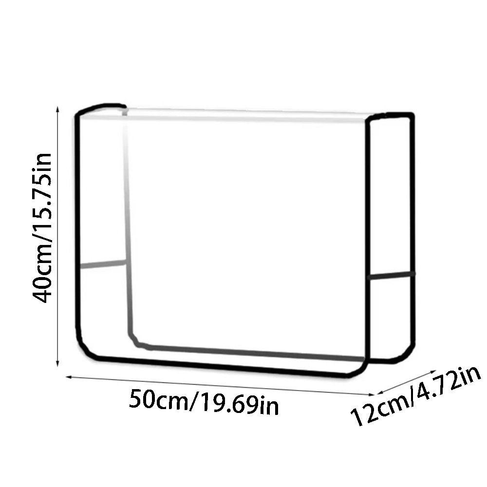 Transparent Barber Chair Backrest Cover Anti-Scratch Dustproof Waterproof Slipcover Anti-fouling PVC Furniture Protector