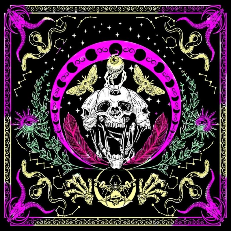 Geometric Divinations Table Cloth Board Game Oracles Card Pad Rune Support Mat