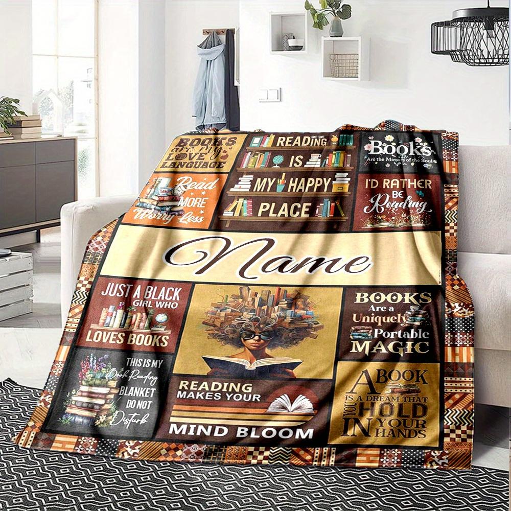 Home Reading Makes Your Mind Bloom Blanket Fashion Blanket Used For Home Gift Reading Makes Your Mind Bloom Blanket Home Blanketst42