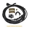 Outdoor Misting System Fine Spray Cooling Fog Device for Full Gardens 49 FT Hose for Patio Greenhouse