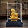 Golden Sheep Feng Shui Figurine for Prosperity - Three Sheep Zodiac Wealth Attracting Gift