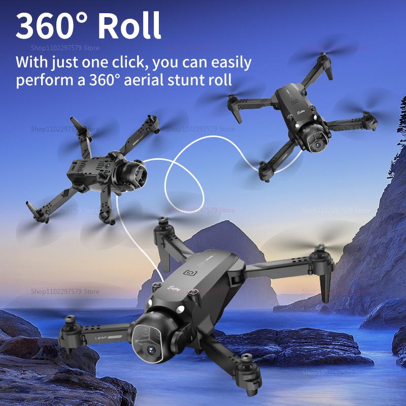 Professional Drone E4 Standard-Angle SD Camer WiFi Fpv Height Hold Foldable RC Quadrotor helicopter Camera-Free Children's Toys