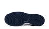 Dunk Low Weiß Mitternachtsblau
