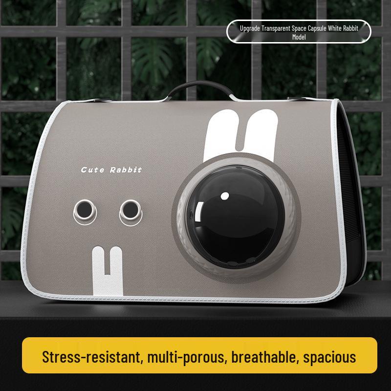 Transparent Crossbody Cat Carrier Handbag