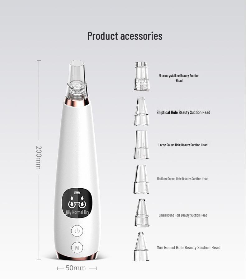 Electric Blackhead Remover & Pore Cleaner for Acne and Oil Control