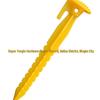 PP Plastic Tent Pegs - Tent Accessories for Beach and Tarp Ground
