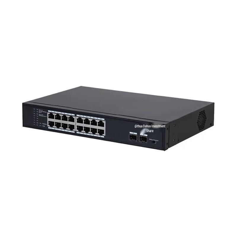 Dahua 16-Port Gigabit PoE Switch CN plug (adapter included)