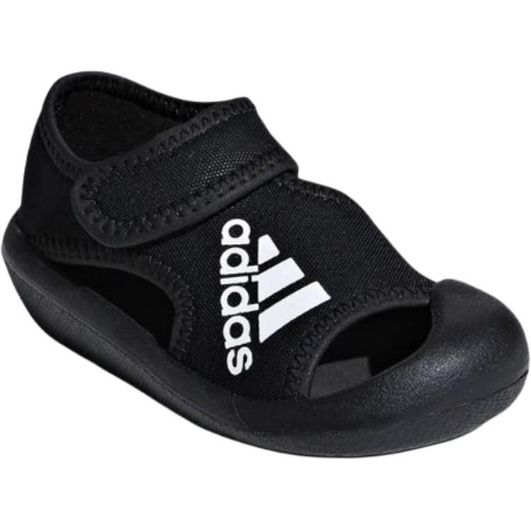 Adidas Slip Resistant Abrasion Resistant Low top Sports Sandals Black Infant And Toddler D97200