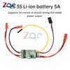 1PC Dual Way Bidirectional Brushed ESC 2s-3s Lipo 5A 6-14V Speed Control For RC Model Boat/Tank/Car Brushed Motor Spare Parts