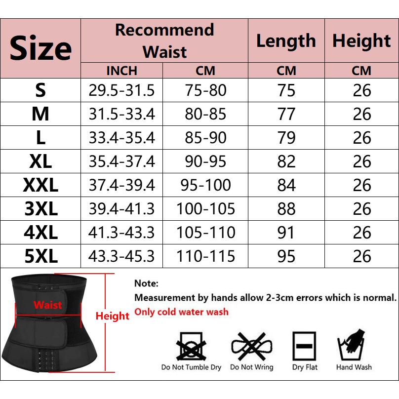 Men Waist Support Sauna Slimming Waist Trainer Belts Sweat Abdomen Corset Weight Loss Belly Compression Straps Sports Girdles