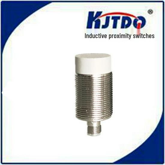 KJTDQ Inductive M30 Proximity Sensor, Aviation Plug, NPN, 24V Normally Open
