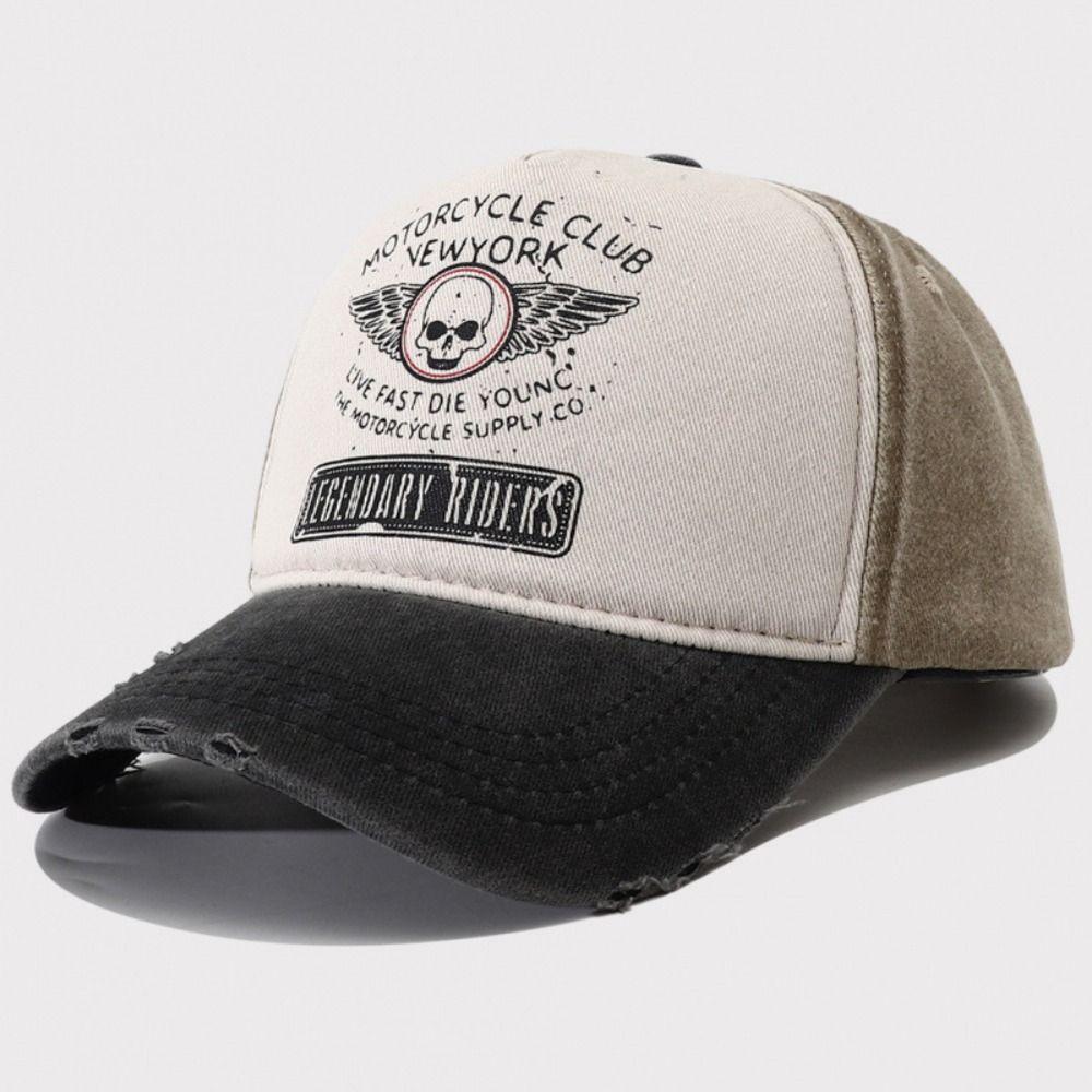 Skull Print Baseball Hat Bones Sun Visors 2024 Hip Hop Hat  for Men Women