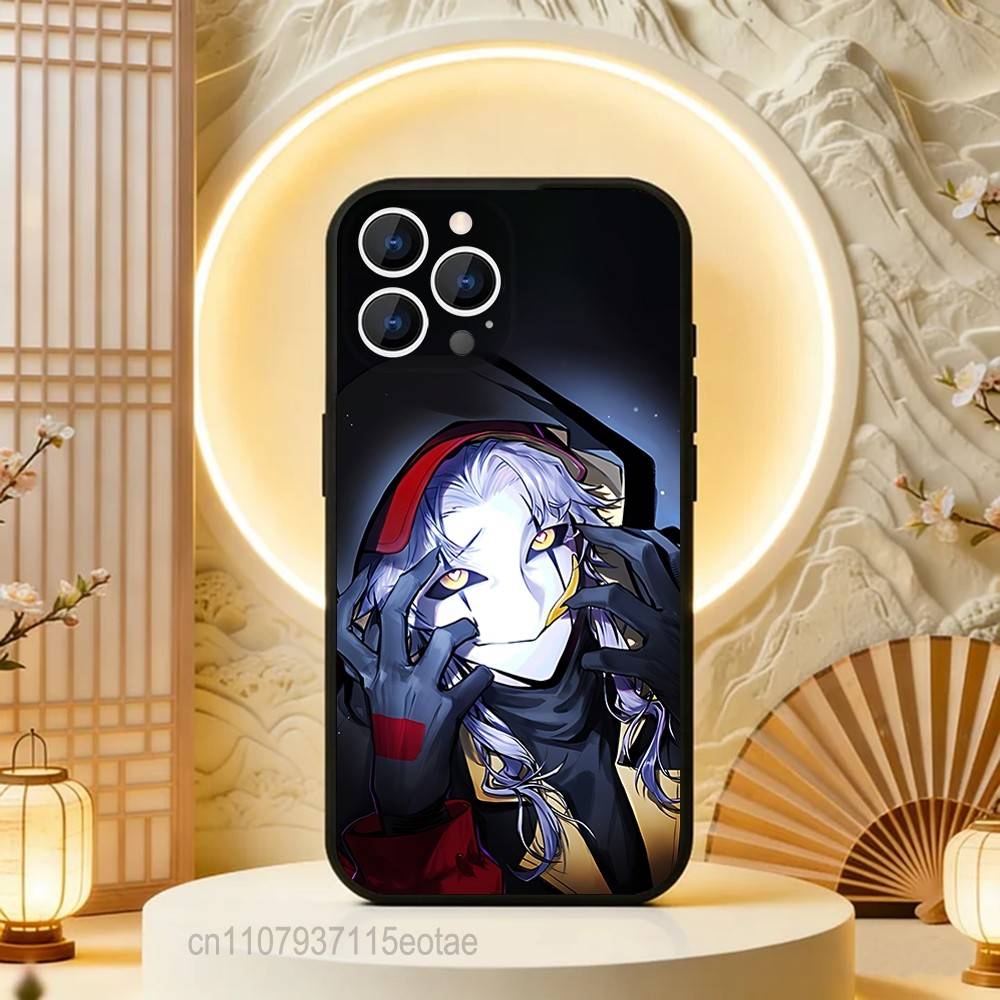 F-Freak P-Pierrots Circus Black Soft Case For iPhone 17 13 14 15 11 16 12 Pro Max Pro Max Plus E Air Mini Phone Cover Shell