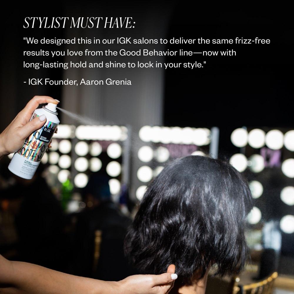 Igk Good Behavior Flexible Hairspray 5.0 Oz