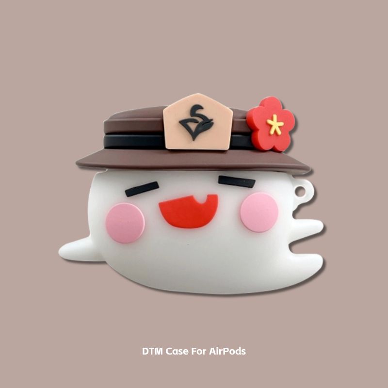 

Second Generation and Third Generation Airpodspro Wireless Bluetooth Earbuds Case 4 Generation 5 Generation Silicone Drop-Resistant Original God Peri AirPods Pro/ Pro2 Neutral [Walnut Soul] Send Hook