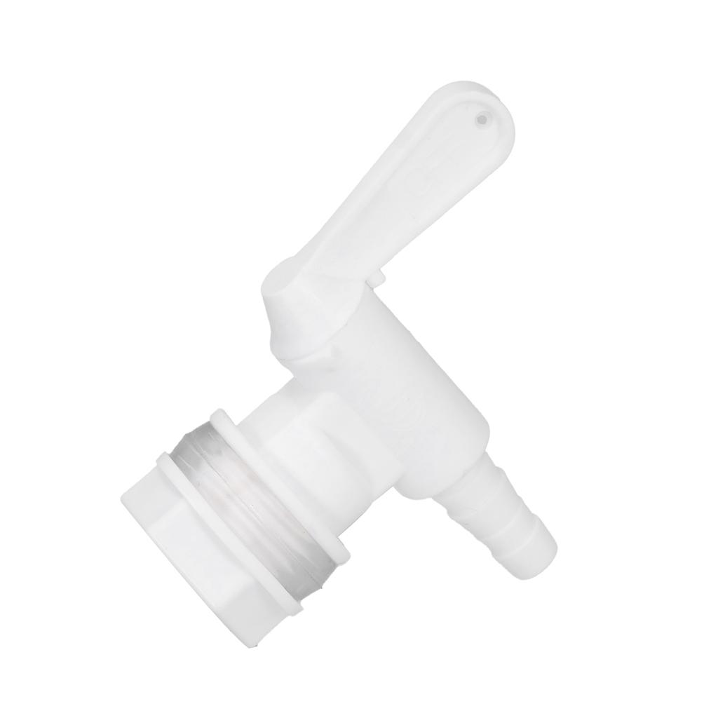Beer Brewing Keg Spout Tap Homebrew Carbonated Drink Fermentation Bucket Faucet Kit with GasketsWhite