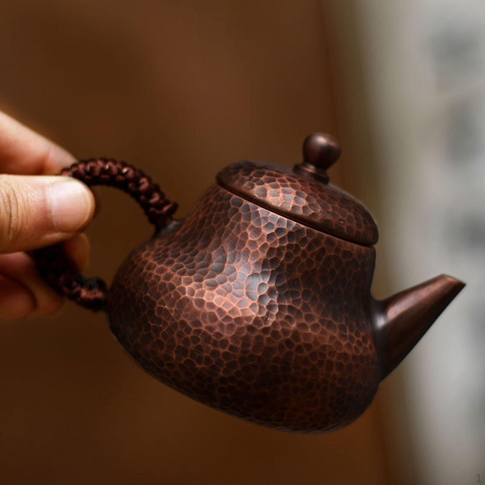 

Медный чайник, чайник для кунг-фу, 200 мл, чайник для церемоний, кувшин для воды