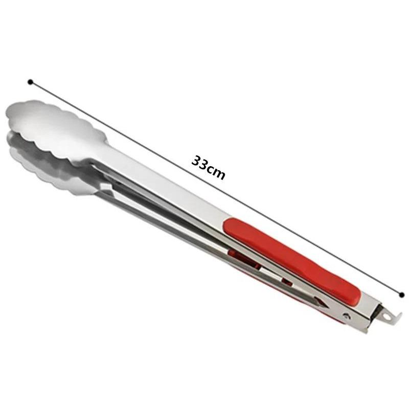 BBQ Tongs Ice Sugar Coffee Clips Kitchen Barbecue Baking Food Tongs Pizza Bread Dessert Server Steak Salad Buffet Serving Clip