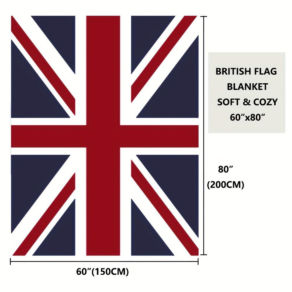 Coperta in Flanella Union Jack Coperta Divano Ufficio Coperta per Riposo