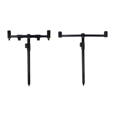 Fishing Poles Holder Extending Stick Fishing Alarm Holder Beach Rod Stand Telescopic Fishing Bites Alarm Bar Holder
