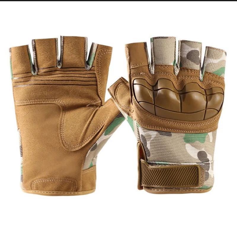 Men s Outdoor Motorcycle Hard Shell Anti-slip Gloves