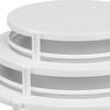 Sturdy Metal Tiered Display Stand Set Decorative Cakes Platters Set 3 Layer for Cakes Dessert Fruits Home Kitchens Use