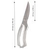 Ultra Blades Heavy Duty Shears Safety Lock Food Prep Scissors Kitchen Scissors  For Chicken
