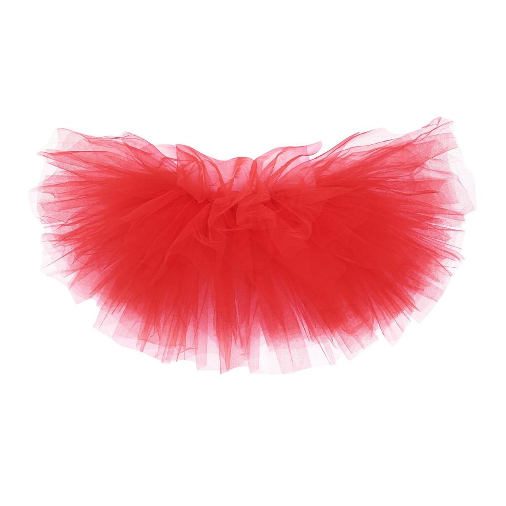 Tutu Running Skirt Mini Skirt 6-Layer Tulle Tulle Skirt Sexy Ballet Skirt Tiered Skirt Petticoat Fluffy Layered Tulle Tutu Skirt