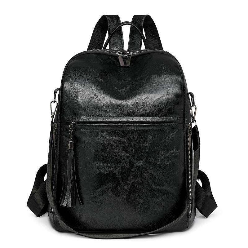 2025 New Designer Backpack Women High Quality Leather Backpacks School Bags for Teenagers Girls Large Capacity Travel Backpack