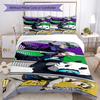 3pcs Jujutsu Kaisen Bedding Set Duvet Cover Closure Includes 1 Duvet Cover & 2 Pillowcases, Soft and Comfortable for All Seasons.