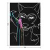Paint Throw Blanket Luxury Thicken Furry sofa bed Comforter Blankets