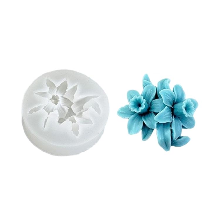 Fashionable Flower Craft Sturdy Silicone Mould Tool Home Use Portable for Candle Making Enthusiasts Daily Casual Use