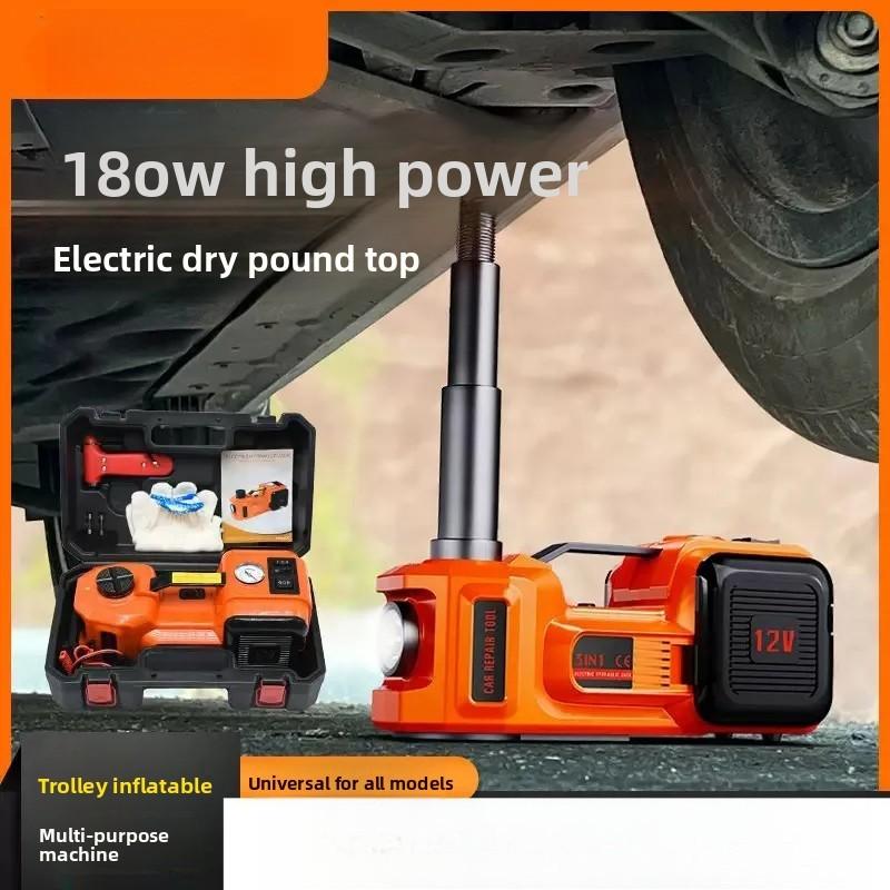 Multifunctional Vehicle Electric Jack 12V RV 5T Hydraulic Off-road with Air Pump Wrench