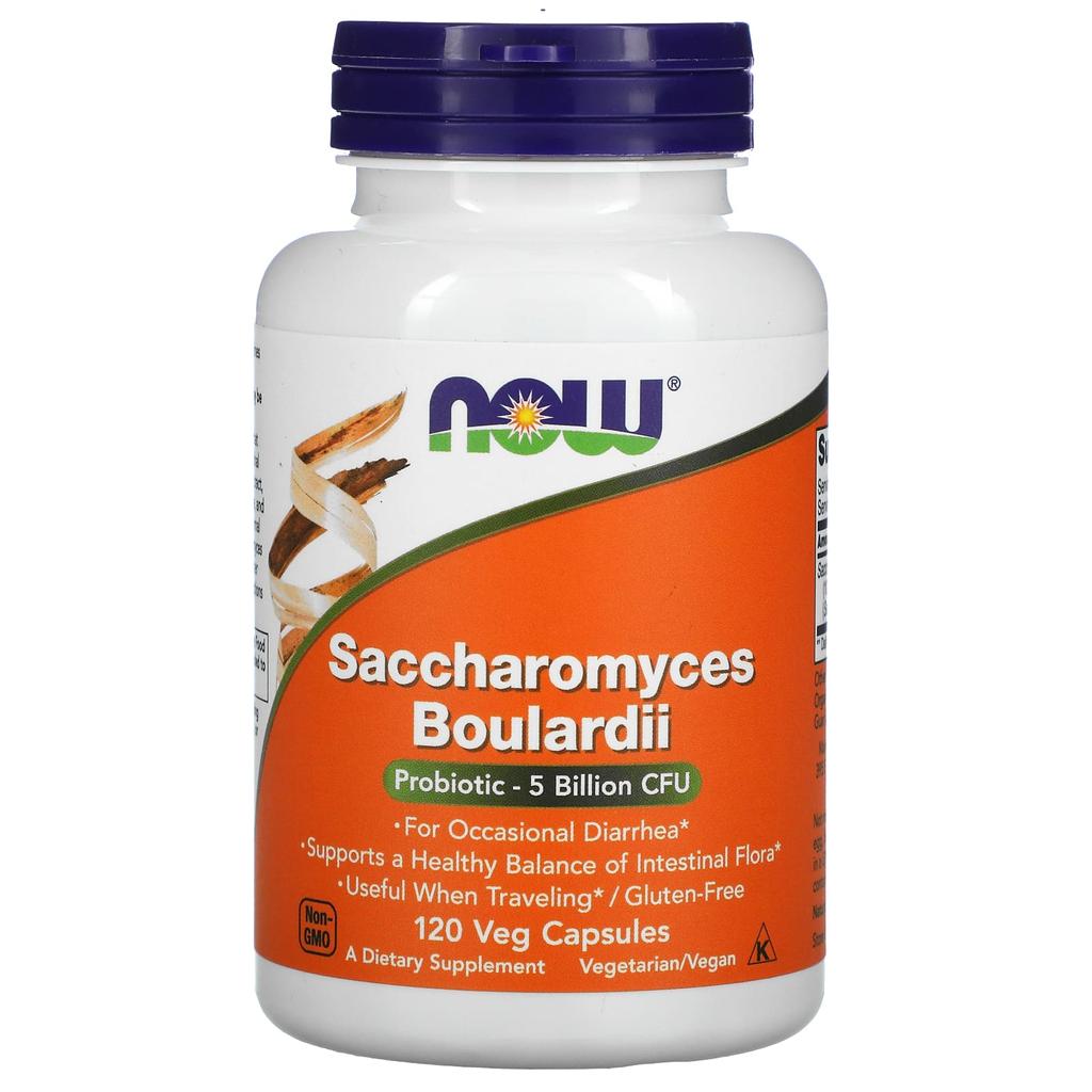 Saccharomyces Boulardii, 5 Billion CFU, 120 Veggie Capsules