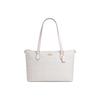 Borsa tote con logo classico da donna Borsa tote Bianco Gesso CW381-IMXU5