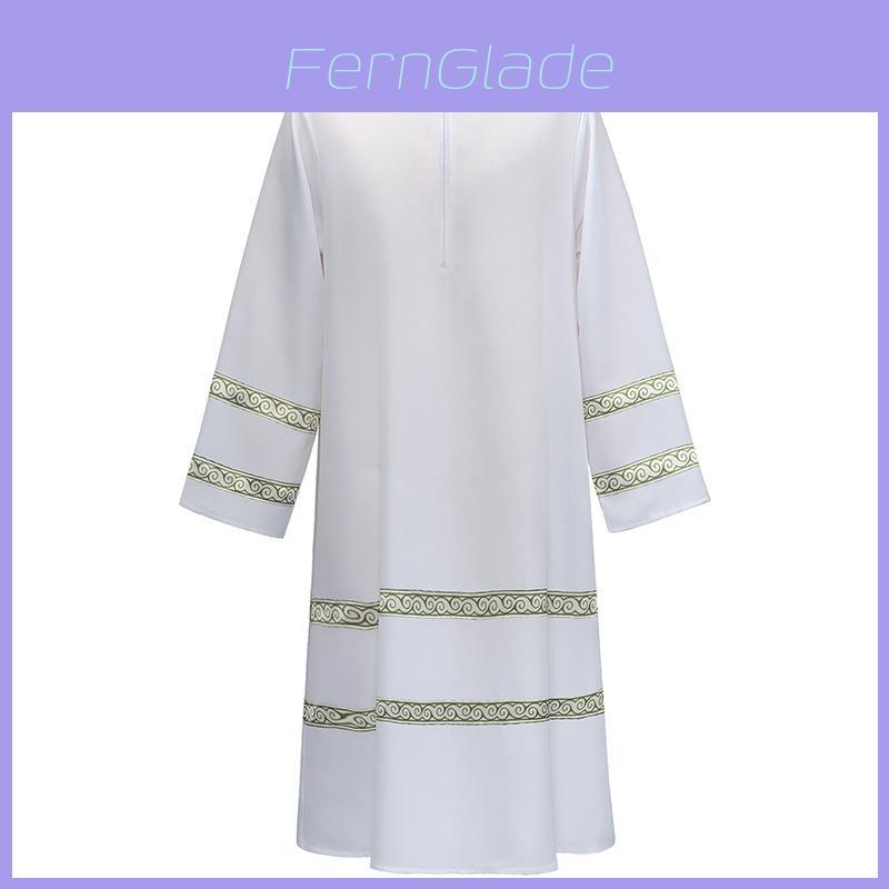 Halloweenmiddle Eastern Male Costume Long Sleeve Jumpsuit Polyester Fabric For Stage Performance