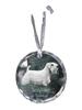 Sealyham Terrier, Welsh Border Terrier - Crystal Bauble with a Photo, Dog Photo In Crystal, Personalized Christmas Tree Ornament by Brand