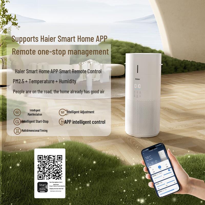 Haier Air Purifier & Humidifier Combo CN plug (adapter included)