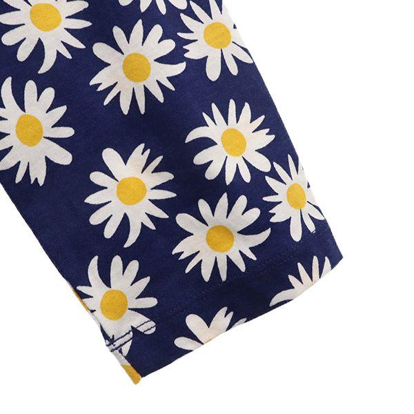Unbenutzt marimekko Floral Langarm Einteiler S Marineblau Damen Gebraucht