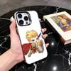 A-Arthur H-Honor of K-Kings  Phone Case For iPhone 17,16,15,14,13,12,11 Plus,Pro Max,XS,Colorful Silver Black Cover