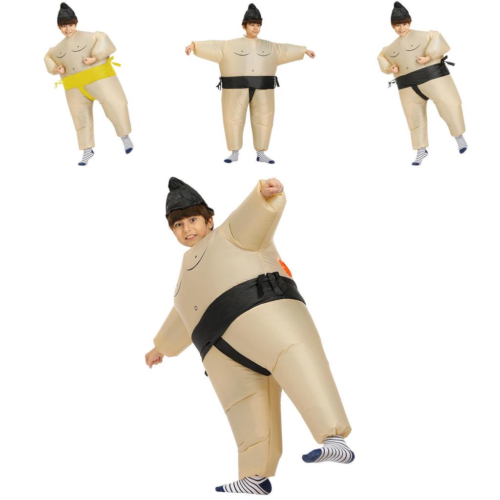 Costum gonflabil unic de luptător sumo, excelent pentru copii și adulți la fiecare celebrare