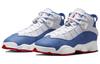 Air Jordan 6 Rings 'White True Blue' GS 323419-140