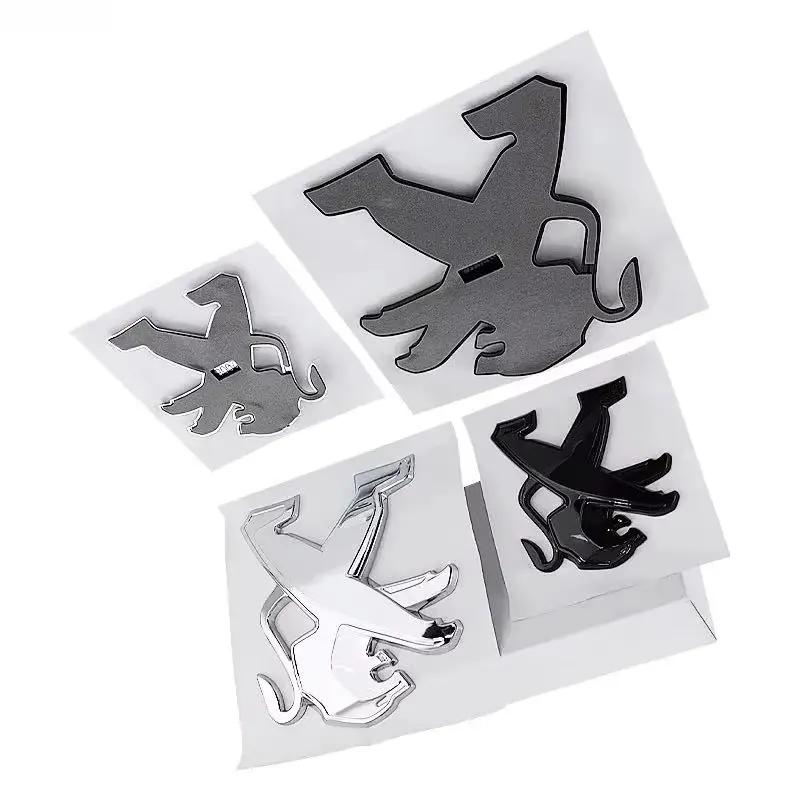 ABS Auto Frontklappen Aufkleber Heckklappen Emblem Abziehbilder für Peugeot 2008 3008 2021 2022 2023 I Zubehör