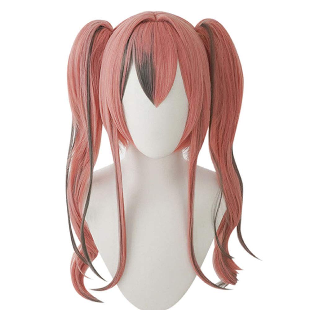 

Косплей парик, Стиль Net Bremerton, Розово-серый микс, Термостойкий, Аксессуар для костюма